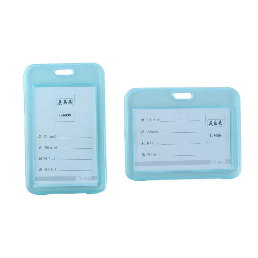 School Supplies Bus Card Holder Transparent Card Cover Student Card Sleeves Credit Cards Protector