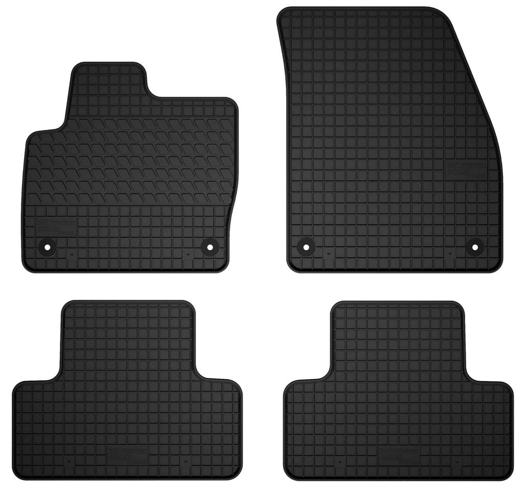 Set of rubber mats for: Land Rover Evoque SUV (2011 to 2018)
