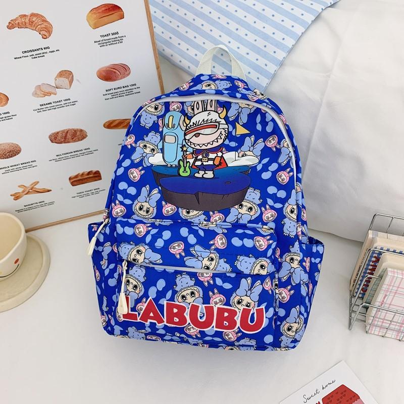 Large Capacity Primary School Schoolbag Cartoon Animation Foreign Style Printing Boys And Girls Backpack Children'S Backpack