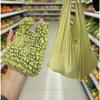 1 упаковка многоразовых продуктовых сумок, компактная, портативная, складная, упаковываемая, сумка-тоут, сумка через плечо, волшебная эластичная сумка для покупок, сумка для хранения
