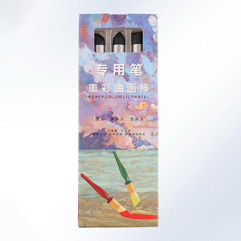 1/3 шт. Многоразовые блендеры для рисования, губка для смешивания, ручка, инструмент для смешивания пастели, для масляной живописи, моющаяся кисть для растушевки эскизов