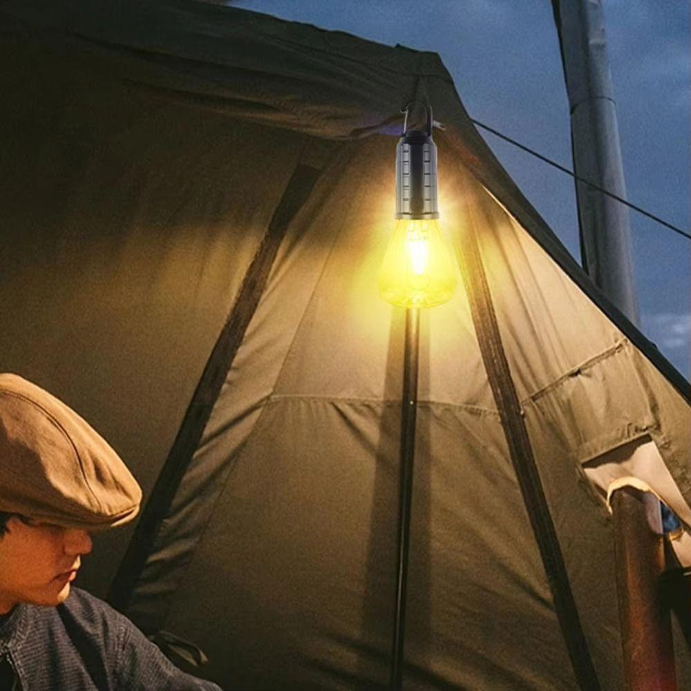USB Rechargeable Solar Powered LED Lamp LED Light Camping Lamp Outdoor Activities