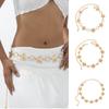 Alloy Flower Waist Chain Ethnic Style Belly Chain Fashion Body Chain Women