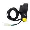 22mm Motorcycle Handlebar Grip Throttle Control Kill Button Switch for 49cc 66cc 80cc Motor Bicycle Universal Handlebar Switch