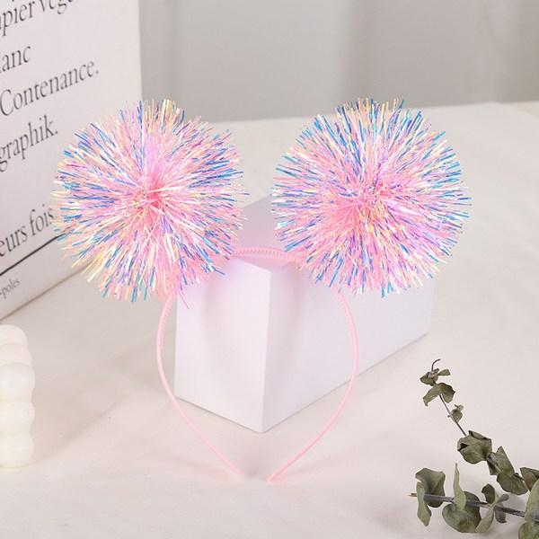 Bertpol Firecracker Headband, Coral, 3 Pieces