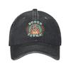 Vintage Bobr Kurwa Baseball Cap for Unisex Women Distressed Denim Snapback Cap Bober Outdoor Activities Adjustable Caps Hat
