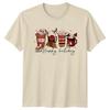 Happy Holiday Christmas Mugs Holiday Season Unisexs TShirt Unisexs Graphic Tee