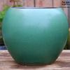 Handcrafted Retro Ceramic Pot for Large Succulents and Plants - Tall Cylinder Design for Bougainvillea, Roses, and Hydrangeas
