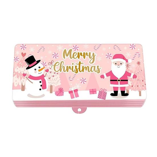 2026 Рождественский конверт для денежного подарка с 10 отделениями, держатель для сюрпризов, праздничная открытка, денежный кошелек, персонализированные подарки, нарядная красная кисточка для семьи, друзей