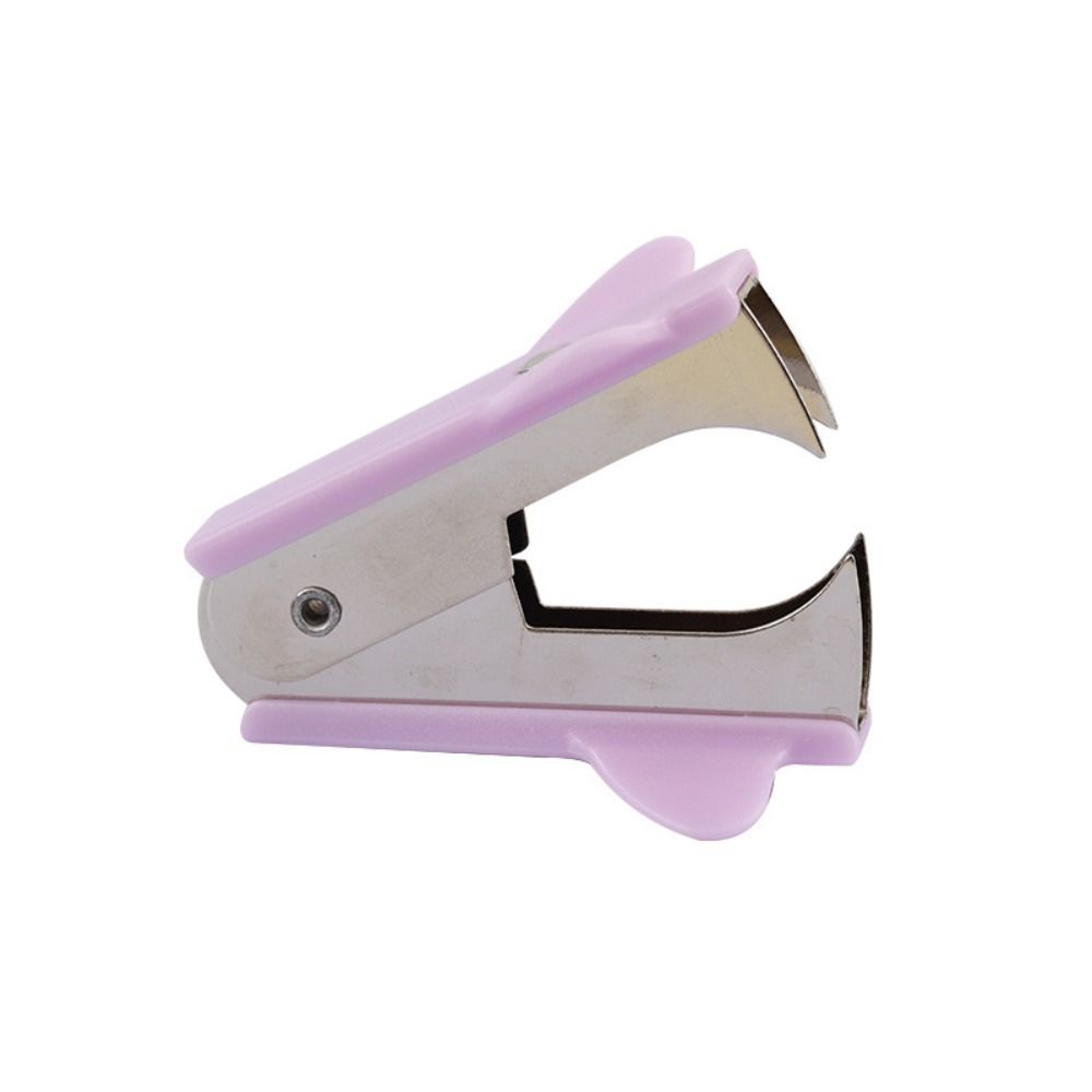 Macaron Color Staple Extractor Multifuntional Staples Puller Mini Staples Remover Stationery
