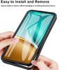 Для Realme 14 5G Чехол Акрил+ТПУ Прозрачная накладка для телефона с ПЭТ защитной пленкой для экрана