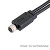 Waterproof Y type Split-line M8 Connector Male Female Plug With 1M Wire Cable Thread Docking for Camera Monitor Medical Ebike