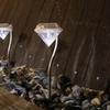Солнечные светодиодные газонные светильники Nufeng Diamond - Набор из 4 штук