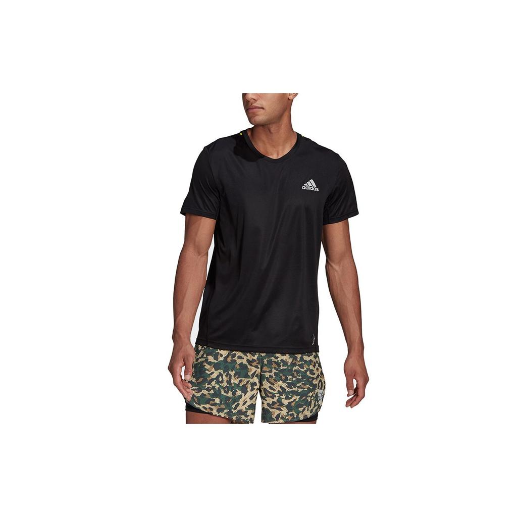 adidas Мужская черная футболка для бега GN5707