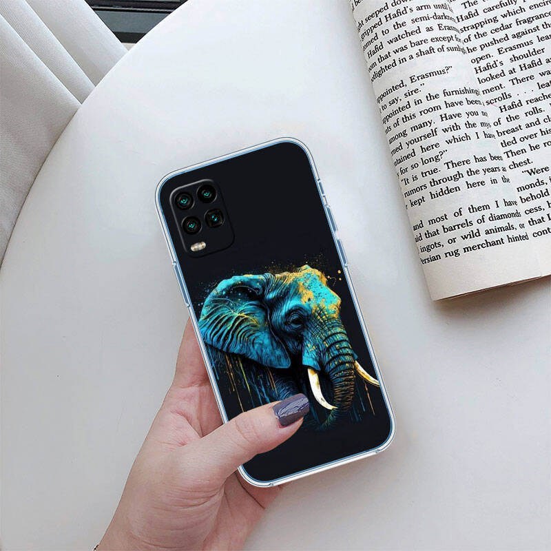 MH8 Animal Elephant Phone Case for Motorola Edge 20 30 S30 40 50 Fusion Lite Plus Pro Neo Ultra One Power Action Macro Hyper Vision Zoom