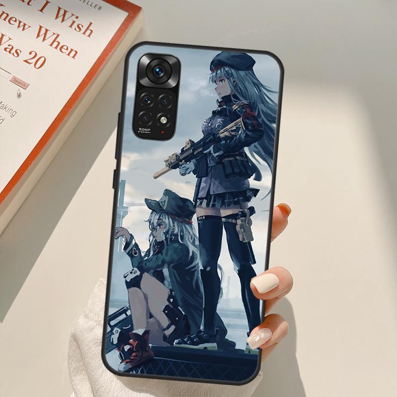 Чехол для игр Girls Frontline для Xiaomi Redmi Note 10 8 9 11 Pro 8T 9S 10S 11S Redmi 10C 9C 9A 9T K50 K40 Gaming