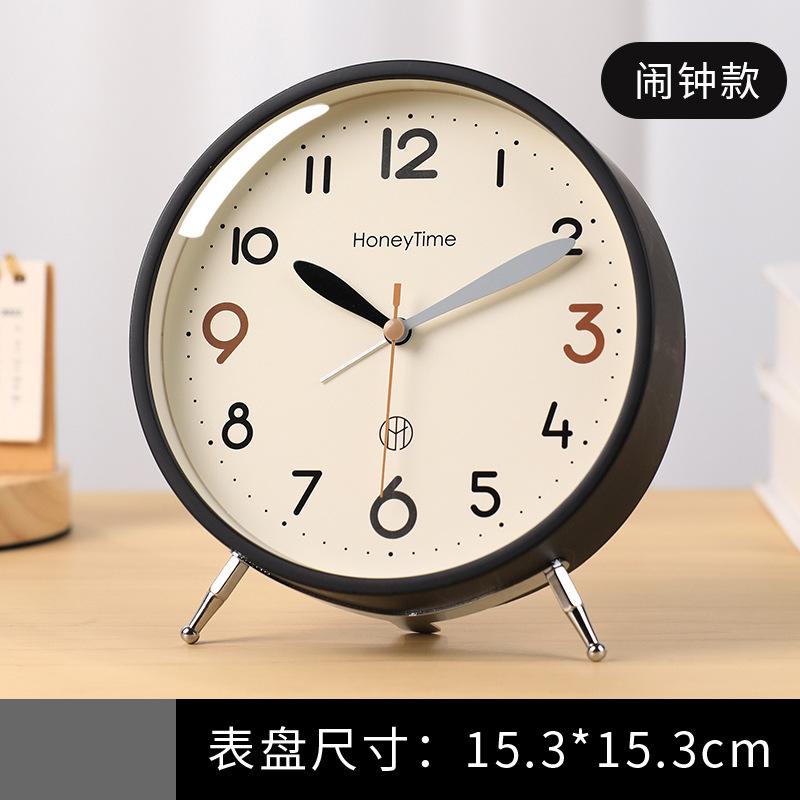 Clock living room 1011 new desktop clock pendulum desktop large clock placement home electronic alarm clock ornament