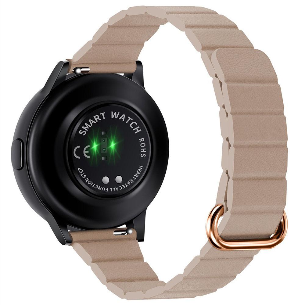 22mm Slim Magnetic Strap for Huawei Watch GT 6/5/5 Pro/4 46mm Microfiber Leather Watch Band Reverse Buckle Design