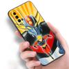 Силиконовый чехол для телефона UFO Robot Grendizer для Xiaomi Redmi Note 11 10 9 8 Pro 11T 10T 10S 9S 8T 9 9A 9C 9T черный мягкий чехол