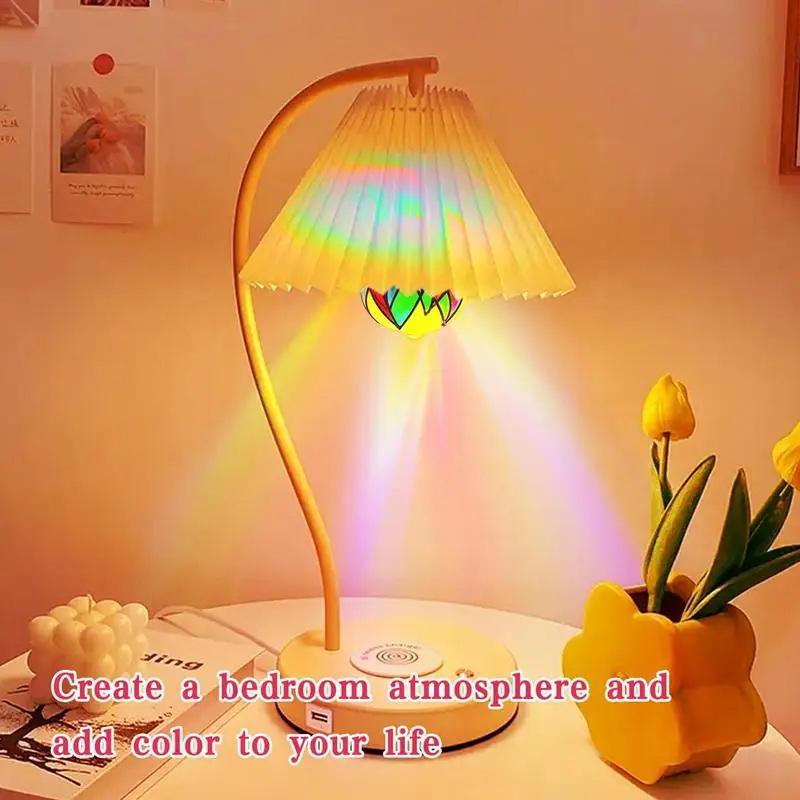 Лампочка из витражного стекла 4 Вт St64 Светодиодная лампочка Расписное стекло Цоколь E26 Мозаичный ночник Домашний декор Романтическая праздничная атмосфера