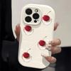 Вишня Подходит для Apple 16 IPhone Анимация 15plus Креативный 14 Мультяшный Мягкий Чехол 13 Чехол для Мобильного Телефона 12promax