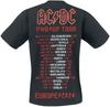 ACDC Рок-группа Периферия Узор Печать Футболка Оверсайз Y2k Лето Люксовый Бренд Хлопок Мужская и Женская Футболка Короткий Рукав