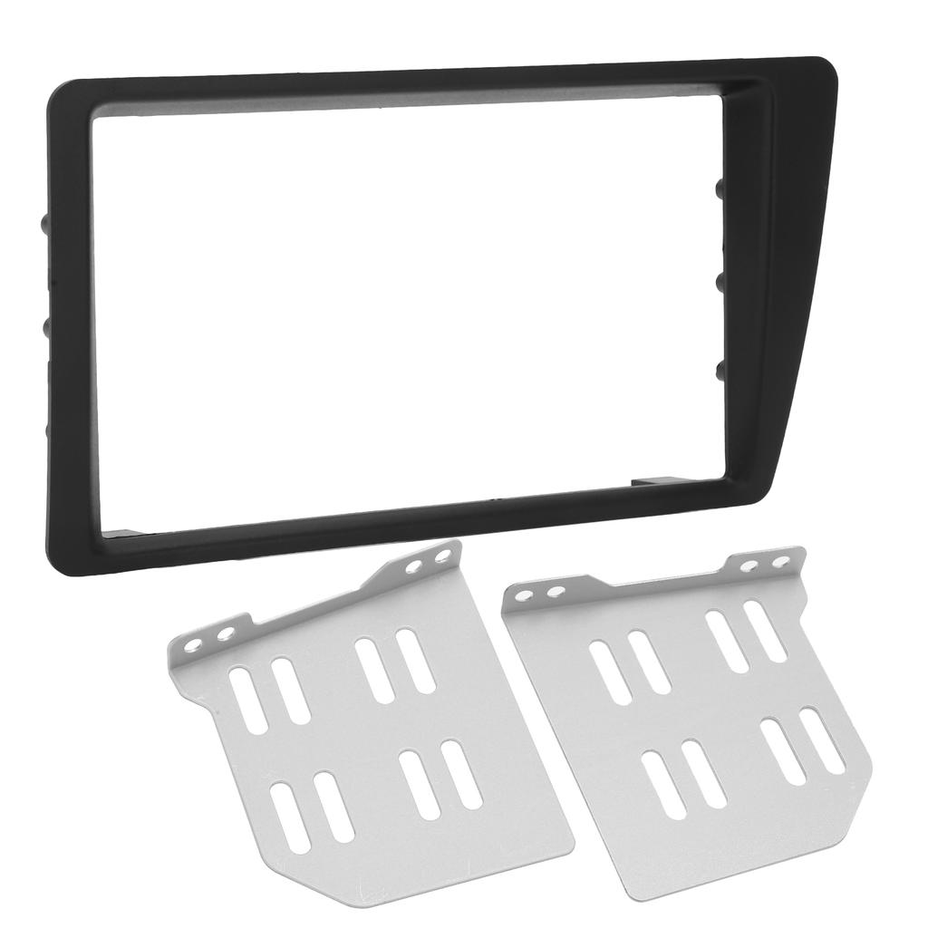 2Din Radio Stereo Fascia Dash Frame Trim Replacement for Honda Civic LHD 2001 2005