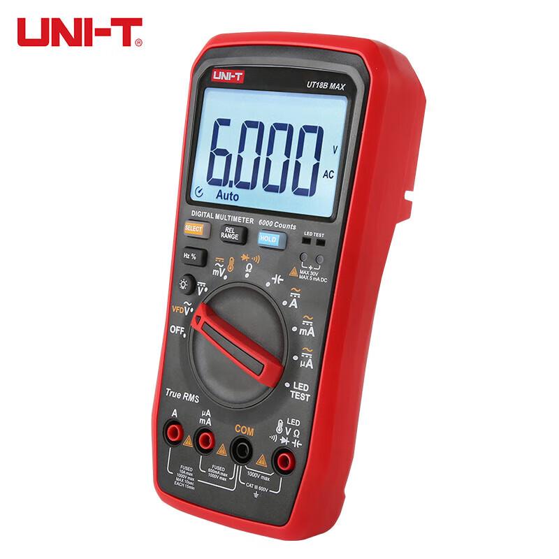 Цифровой мультиметр UNI-T UT18B MAX True RMS (Китайская версия)