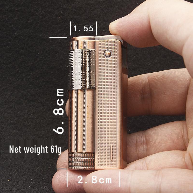 833 Classic WWII Trench Windproof Kerosene Lighter for Men – Portable Outdoor Camping