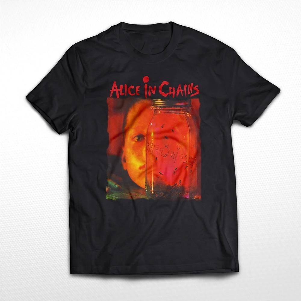 Винтажная футболка KAOS BAND ALICE IN CHAINS Jar of Flies Унисекс
