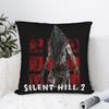 Наволочка для подушки в стиле хоррор-игры Silent Hill 2 - Квадратная полиэстеровая наволочка для дивана, модный декор