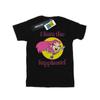 DC Comics Womens/Ladies Teen Titans Go I Have The Happiness Cotton Boyfriend T-Shirt