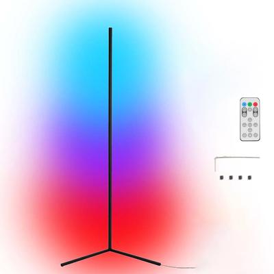 Tuya Wi-Fi S mart L ife RGB светодиодный угловой торшер фоновая атмосфера лампа для гостиной торшер