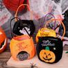 Cloth Gift Basket Trick Or Treat Pumpkin Candy Bag Cute Halloween Candy Bag Happy Halloween Day