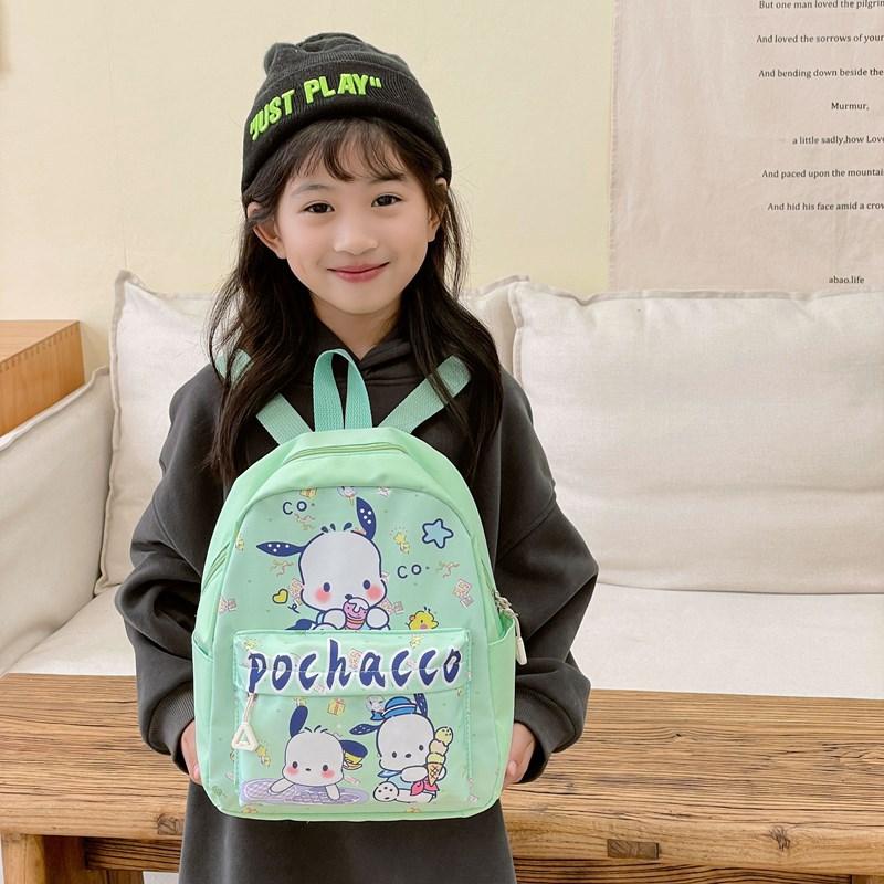 Kindergarten Baby Schoolbag Cute Foreign Style Printing Boys And Girls Backpack Children'S Backpack Tide