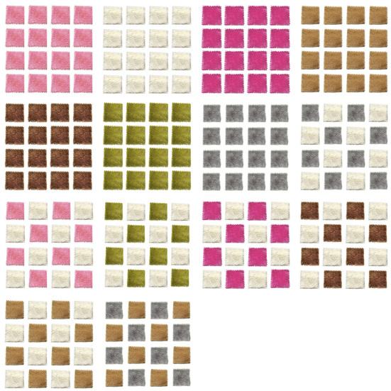 Yousheng 16 шт./компл. ковер-пазл, пэчворк, свободно совпадающий, пазл, пушистый, пазл, тип плюша, напольный коврик для гостиной