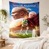 Haaland Boho Wall Tapestry Retro Boho Suitable for Studio Wall Dorm Wall Bedroom Versatile Decor Gallery Wall Gift for New Home