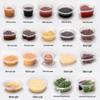 Shengbilai Disposable Round Plastic Sauce Cups