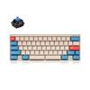 LEOPOLD FC630MBT Coral Blue Mechanical English US 60 CHERRY MX2A Blue 60% Keyboard, Layout, Keys, Bluetooth/USB-C (FC630MBTC2/ERBPD(W) Switches)