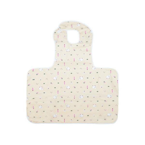 Нагрудник для самостоятельного кормления Hans Pumpkin для детского питания без рукавов Merry Lamb Beige, Merry Lamb Beige, 1 шт., 1 шт.