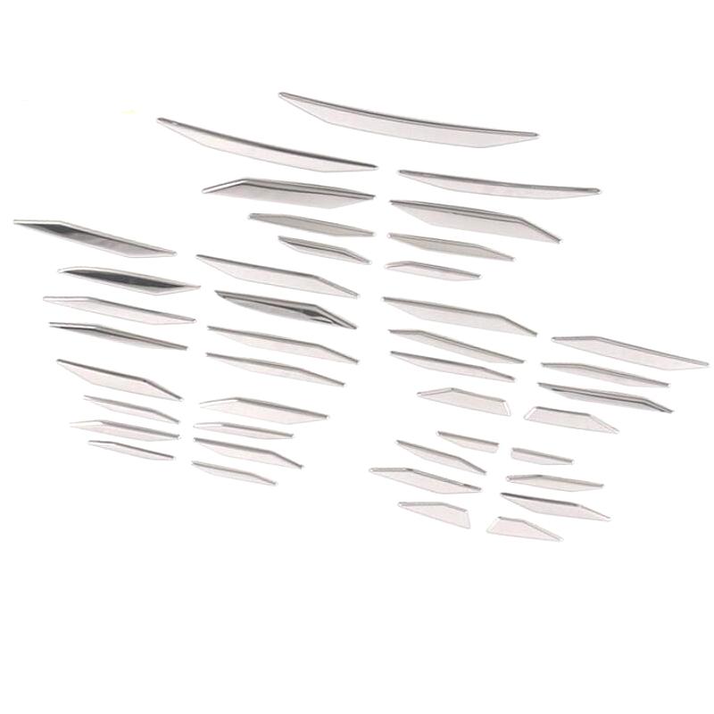 Для Toyota HIGHLANDER 2022 сетка из нержавеющей стали All Star Paste специальная декоративная нашивка для тела