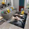 3D Dragon Carpet for Balcony Living Room Children Bedroom Bathroom Kitchen Door Entrance Non-slip Rugs Floor Mat for Home Decor