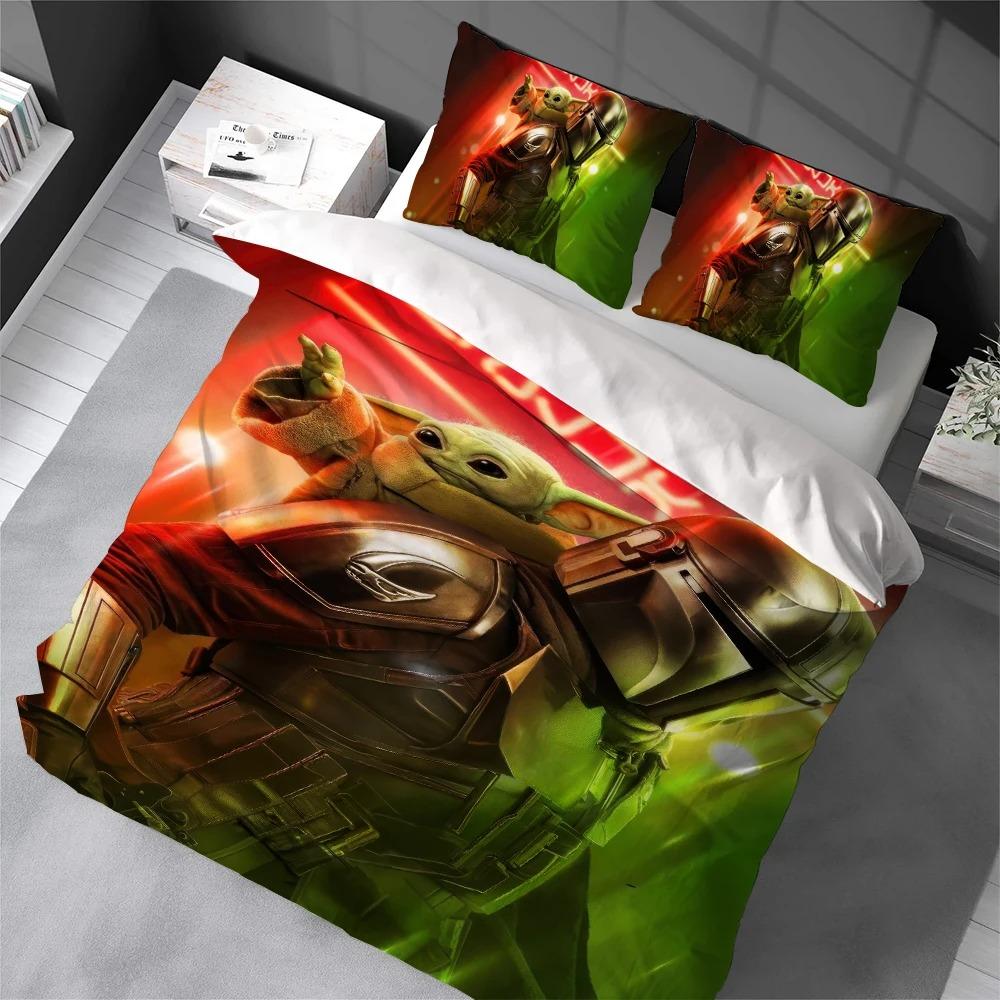 S-STAR Funny WARS Duvet Cover Set Home Style Bedding Soft Laundry Cotton Bed 2/3 Piece Set Student Dormitory Gift