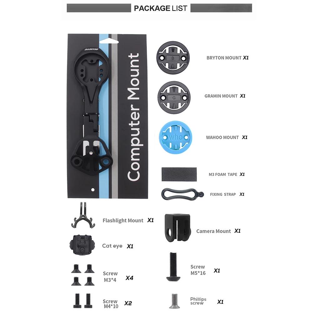 For Pinarello F12 Dogma F MOST Ultra Talon Handlebar Computer Mount Gopro Combo Mount for Garmin Wahoo Bryton Gopro IGPSPORT