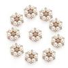 10Pcs DIY Tool Clothing Garment Decorative Bow Accessories Flower sewing button pearls Rhinestone