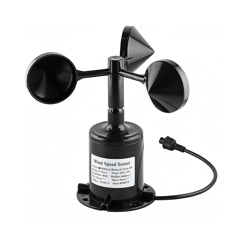 Wind Speed Meter Sensor 0-60m/s High-Precision Wind Aemometer Transmitter RS485 Pulse Detector 0-5V 0-10V 4-20MA Weather Station