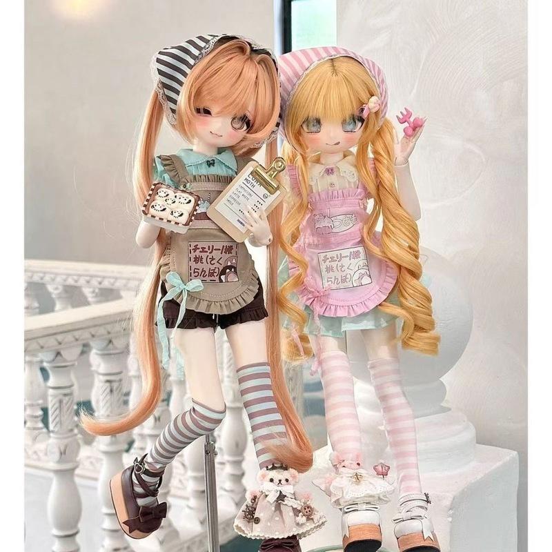 Одежда для BJD кукол подходит для кукол-мультяшек размера 1/4, кукол-милашек и аксессуаров для 2D кукол-горничных