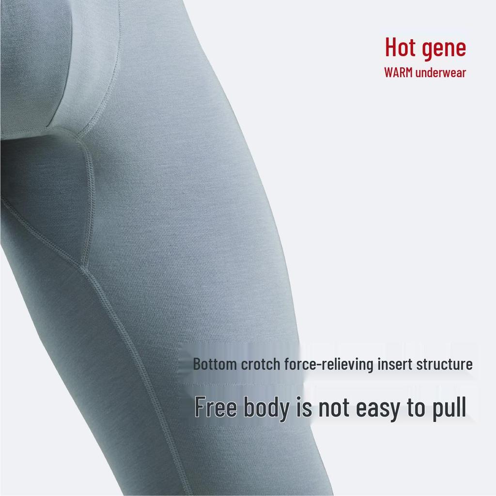 Yuejili Beinuo Australian Merino Wool Thermal Underwear Set for Men and Women