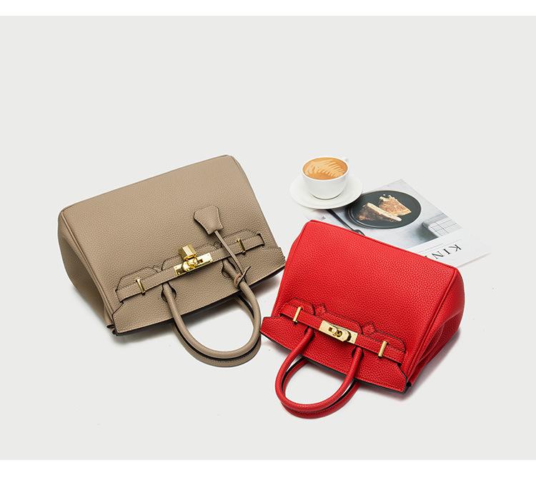 Модная женская сумка платинового цвета 2023 года с узорами личи и крокодиловой кожи