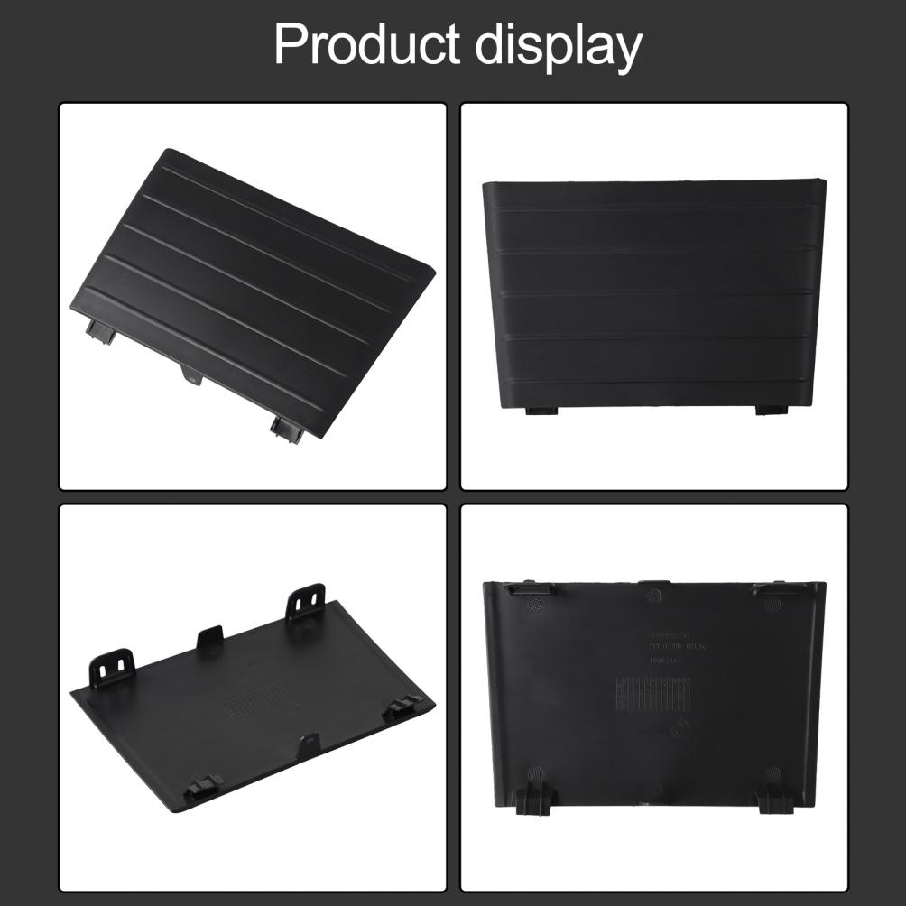 ABS Black Center Grille Cover Fitments Front Bumper